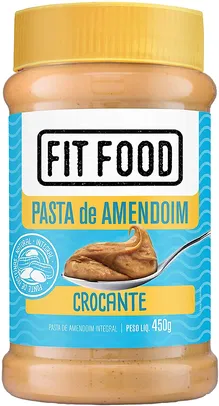 [PRIME] Pasta de Amendoim Crocante Fit Food 450g | R$12