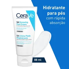 (AME R$32,03) Creme Renovador De Pés  Cerave 88ml 