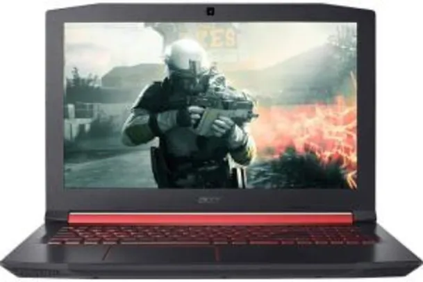 Notebook Gamer Acer Intel Core i5-7300HQ 8GB 1TB Placa GTX1050 4GB