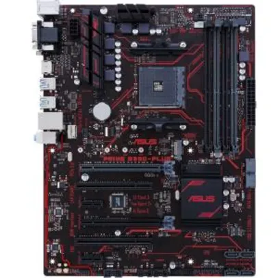 [BOLETO] Placa-Mãe ASUS p/ AMD AM4 ATX PRIME B350-PLUS - R$539,90