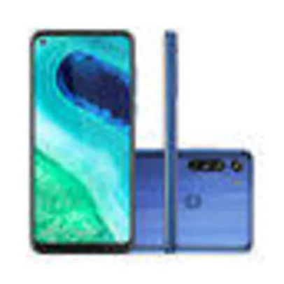 [COM CUPOM] Smartphone Motorola Moto G8 64GB Azul Capri