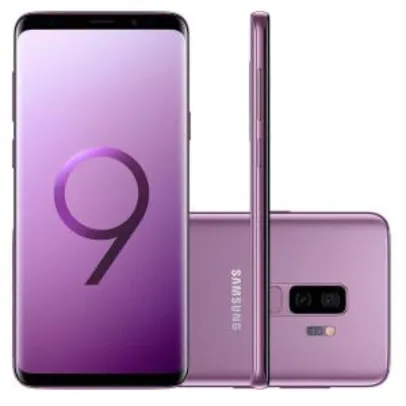 Smartphone Samsung Galaxy S9+ Dual Chip Android Tela 6.2" 128GB Dual Câmera 12MP Octa-Core 2.8GHz 4G Ultravioleta - R$1899