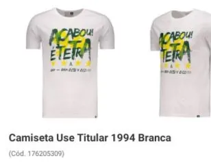 3x Camiseta Acabou, é tetra!!!