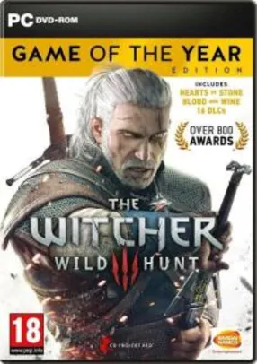 The Witcher 3: Wild Hunt Game of the Year edition (PC) - R$30