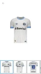 Camisa Grêmio Umbro Oficial 2 2018 (GAME) R$ 108