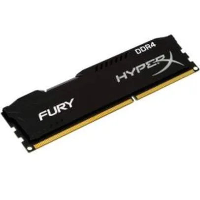 [TeraByte] Memória DDR4 Kingston HyperX Fury HX421C14FB/4 4GB 2133MHz - R$159