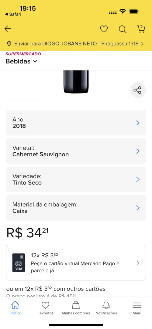 Imagen na descrição da promoção