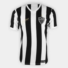 Camisa Retrô Atlético Mineiro 1983 nº 11 Eder Retrô Mania Masculina (Tam M e G)