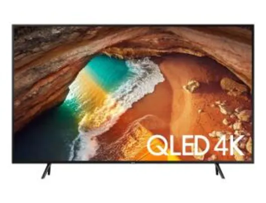 QLED TV 65" UHD 4K 2019 Q60, Pontos Quânticos, HDR500, Modo Ambiente | R$ 5034
