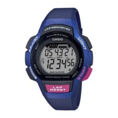 Relógio Unissex Casio Digital LWS-1000H-2AVDF-SC - Azul. | r$ 127