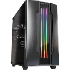 Gabinete Gamer Cougar Gemini M Iron Grey, Mini Tower, Com 1 Fans, Vidro Temperado, Black, S-Fonte - $260