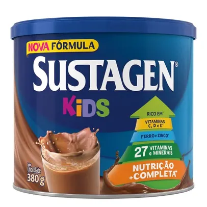 [rec] Complemento Alimentar Sustagen Kids Chocolate Lata 380g