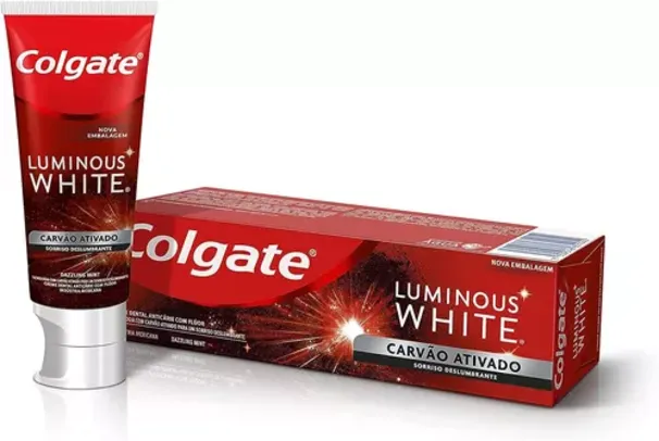 [REC+SUPER] Creme Dental Colgate Luminous White Carvão Ativado, Colgate, 70G