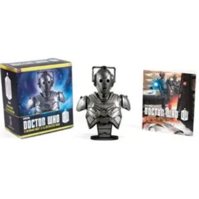 Livro - Doctor Who: Cyberman Bust and Illustrated Book | R$12