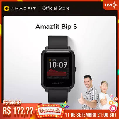 Smartwatch Amazfit Bip S - GPS/5ATM