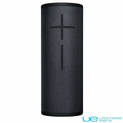 Caixa de Som Bluetooth Ultimate Ears Megaboom3 Preta Som 360°, Bateria de Até 20h, à Prova D´água IP