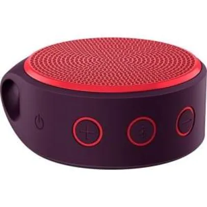 Saindo por R$ 113: [SHOPTIME] Mini Caixa De Som Wireless X100 Bluetooth Roxo e Vermelho - Logitech - R$113 | Pelando