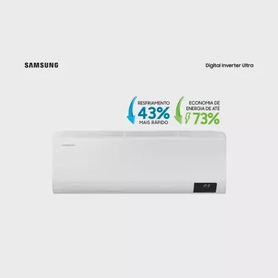 Ar Condicionado Hi Wall Samsung Digital Ultra Inverter 12.000 Btus Frio 220v