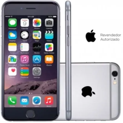 Smartphone Apple iPhone 6 16GB Desbloqueado Cinza Espacial