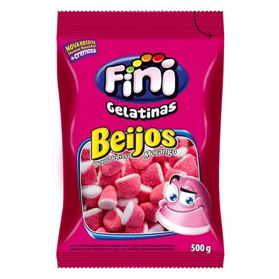 Beijos de Morango 500g - Fini