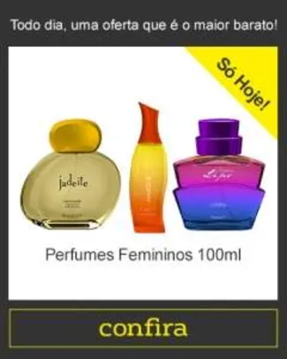 Perfumes Femininos de 129,90 por 19,99 só hoje