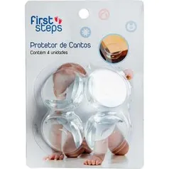 Protetor de Cantos 4 Unidades - First Steps R$1