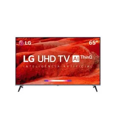 Smart TV LED 65" LG UM7520 Ultra HD 4K | R$3.199