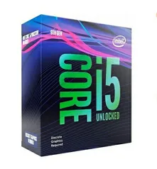 Processador Intel Core i5 9600KF 3.70GHz (4.60GHz Turbo), 9ª Geração, 6-Cores 6-Threads, LGA 1151 | R$ 999