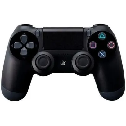 [NOVOS USUARIOS+APP] Controle Ps4 Preto Playstation 4 Dualshock 4 Original Sony R$197