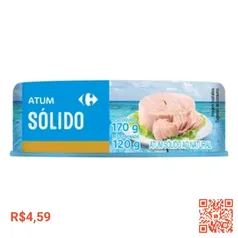 Atum Sólido Ao Natural 170g