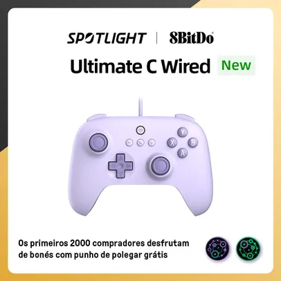 Controle 8BITDO ULTIMATE C WIRED