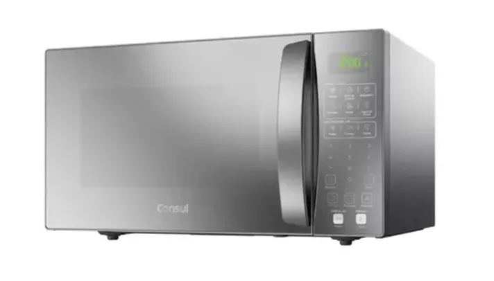 Micro-ondas Com Menu Fácil 32 Litros Cms46ar Cinza Consul 110V