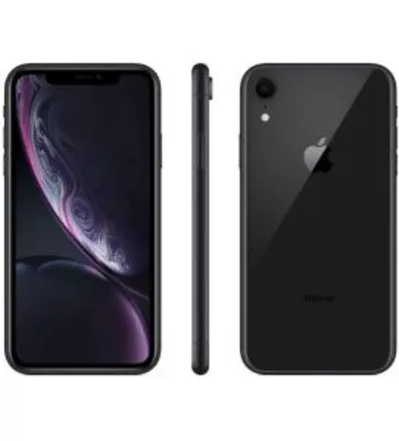 [ 3059 AME + APP ] iPhone XR 256GB *PRETO* IOS12 4G 12MP - Apple