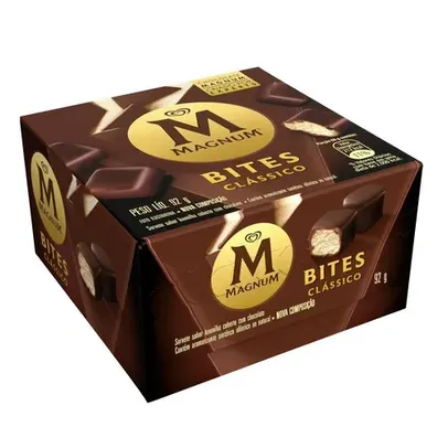 Sorvete Magnum Bites Kibon 92g