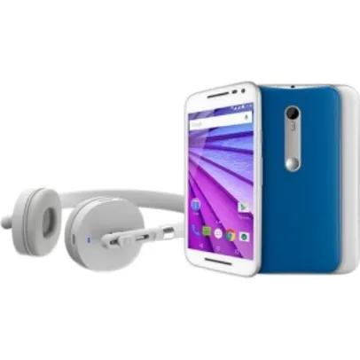 Saindo por R$ 791: Smartphone Moto G (3ª Geração) Edição Especial Music Dual Chip Android 5.1 por R$ 791 | Pelando