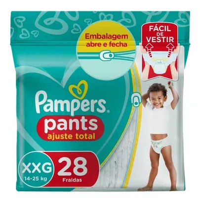 [Regional] Fralda Pampers Pants Ajuste Total Xxg 28 Unidades