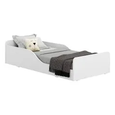 Cama Infantil Montessoriana - Square Multimóveis Branca | R$ 270