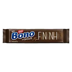 (SUPER) Bono, Biscoito Recheado, Fininho, Chocolate, 57g