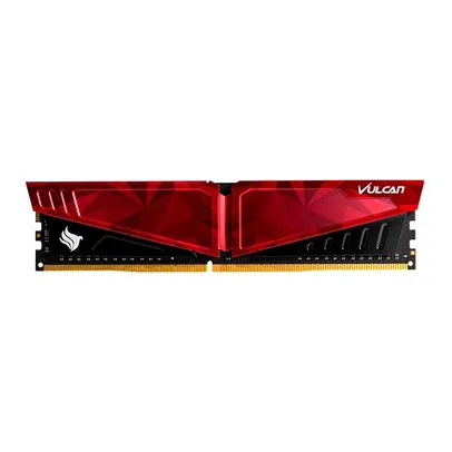 Memoria Team Group T-Force Vulcan Pichau 16GB (1x16) DDR4 3600MHz Vermelha, TLPRD416G3600HC18J01