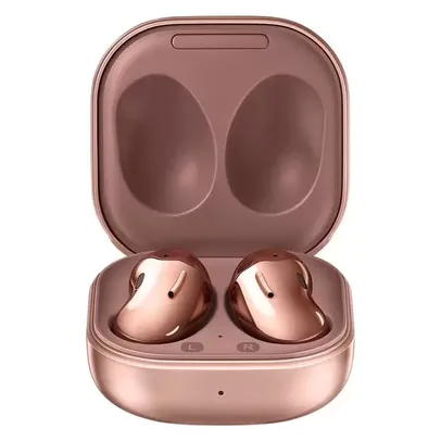 Fone de Ouvido Samsung Galaxy Buds Live, Bluetooth, Cancelamento de Ruído Ativo, Bronze - SM-R180NZNPZTO