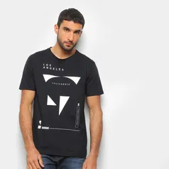 Camiseta Suburban Los Angeles Masculina - Preto | R$23