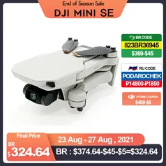 Dji mini SE - R$ 1.863,61 parcelado