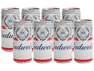 [C.Ouro] Cerveja Budweiser 269ml - 8 Unidades | R$16