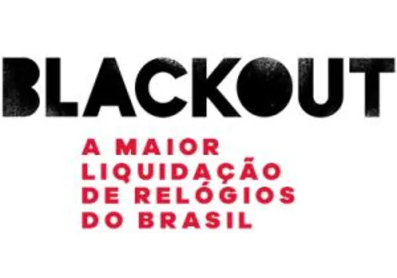 Blackout ECLOCK - liquidação de relógios