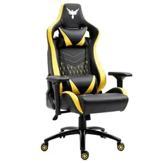 Cadeira Gamer Raven, Até 200Kg, Braço 4D, Encosto Reclinável | R$1800