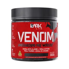 Pré Treino Venom Underground Pre Workout 300g Frutas Vermelhas Dark Lab