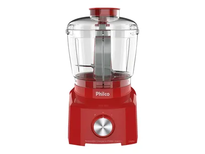 Foto do produto Processador Compacto Philco PH900V Turbo 250w 220V Vermelho