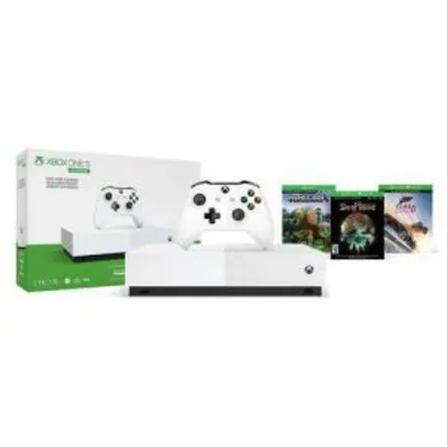 [AME R$ 1044,00] - Console Xbox One S 1TB All  *Digital Edition* | R$1099