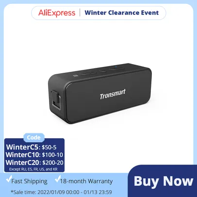 Tronsmart T2 Caixa de Som Bluetooth