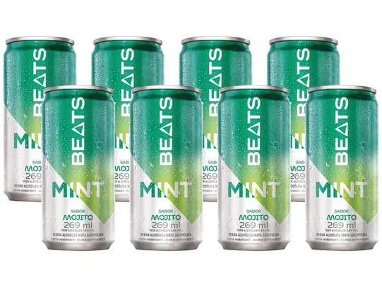 Skol Beats Mint Mojito 269ml 8 Unidades